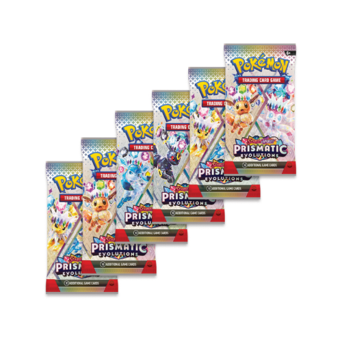 Prismatic Evolutions Booster Bundle Display